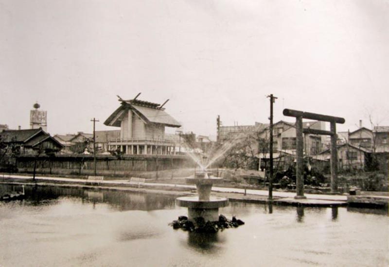 善知鳥沼（昭和30 年代、歴史資料室蔵）
